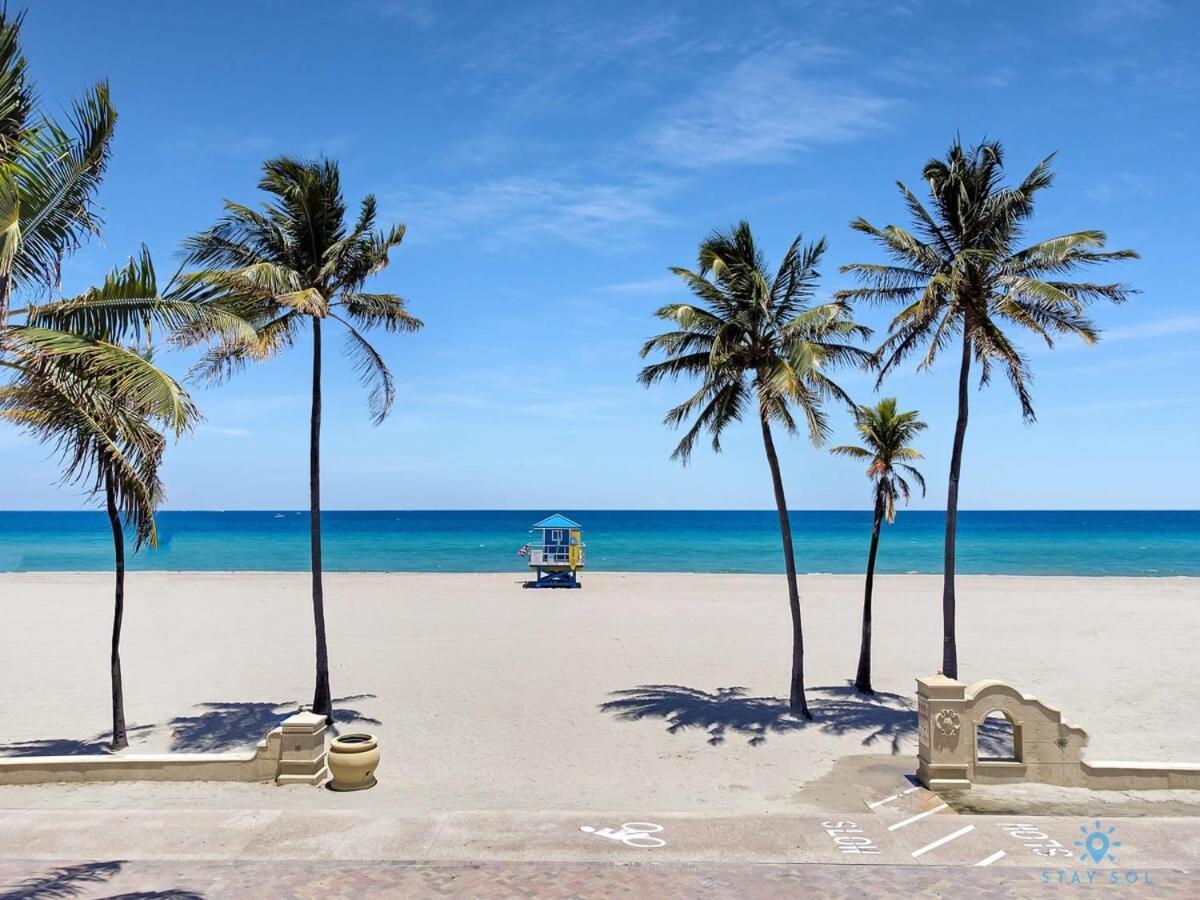 Free Parking, Bay View, Pool, Step To Beach Hollywood Extérieur photo