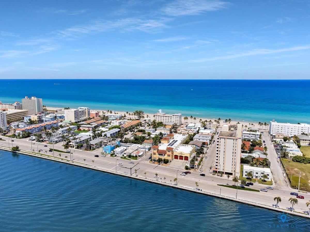 Free Parking, Bay View, Pool, Step To Beach Hollywood Extérieur photo