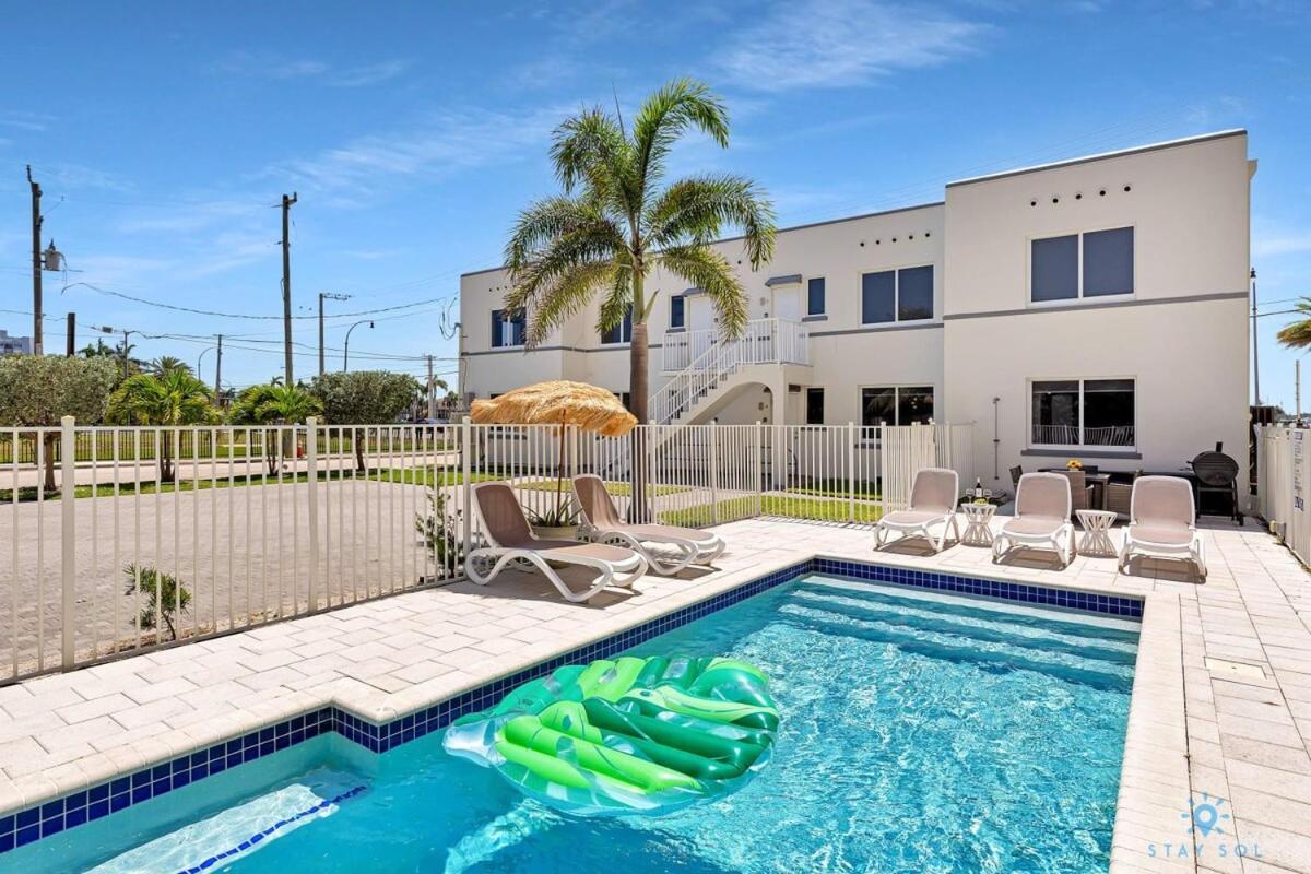 Free Parking, Bay View, Pool, Step To Beach Hollywood Extérieur photo